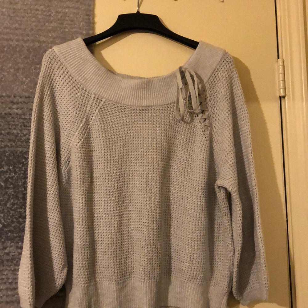 Gray Express Sweater